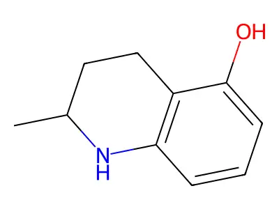 2-Methyl-1,2,3,4-tetrahydroquinolin-5-ol structure