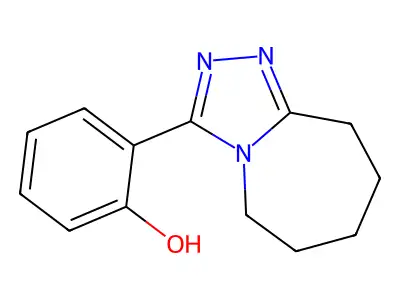 2-{5H,6H,7H,8H,9H-[1,2,4]triazolo[4,3-a]azepin-3-yl}phenol structure