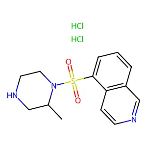 1-(5-Isoquinolinesulfonyl)-2-methylpiperazine dihydrochloride structure