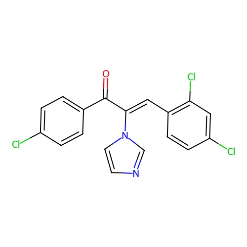 C18H11Cl3N2O structure