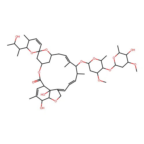 27-Hydroxyavermectin structure