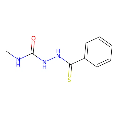 2-benzothioyl-N-methylhydrazinecarboxamide structure