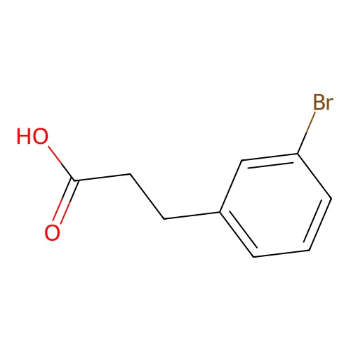 3-(3-bromophenyl)propanoic Acid structure