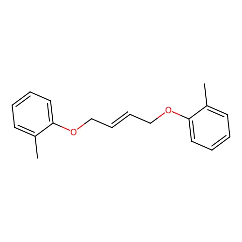 1-Methyl-2-[4-(2-methylphenoxy)but-2-enoxy]benzene structure