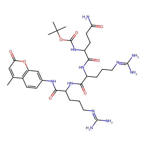 Boc-QRR-AMC structure