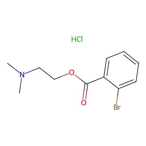 2-(Dimethylamino)ethyl 2-bromobenzoate hydrochloride structure