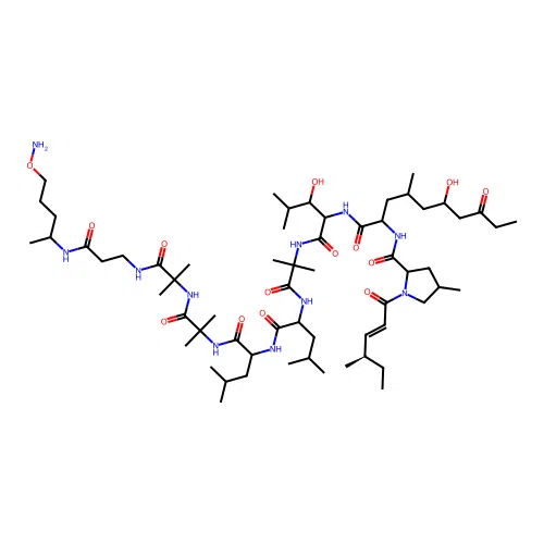 Leucinostatin K structure