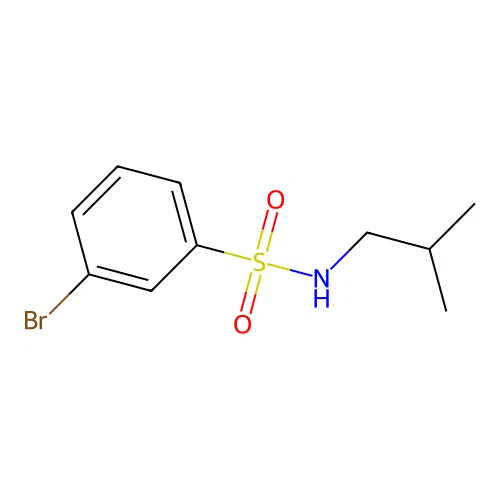 3-Bromo-N-isobutylbenzenesulfonamide structure
