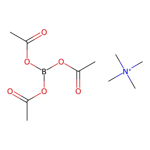 Tetramethylammonium triacetoxyborohydride, 95% structure