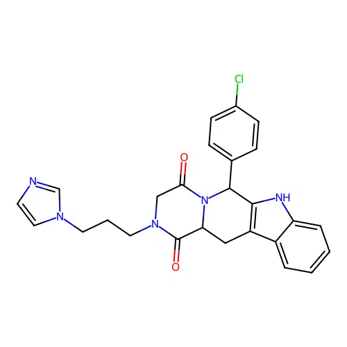 C26H24ClN5O2 structure