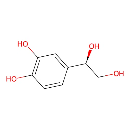 3,4-Dihydroxyphenylglycol, (R)- structure