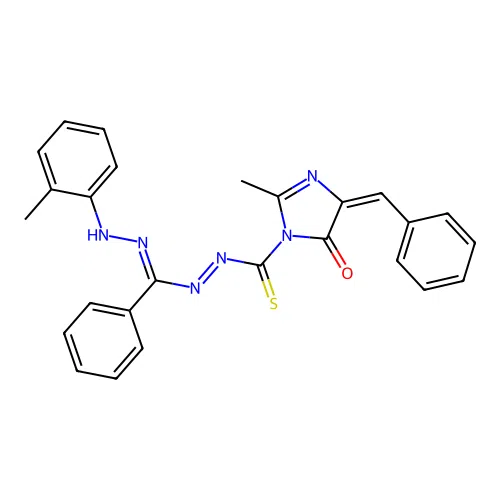 C26H22N6OS structure