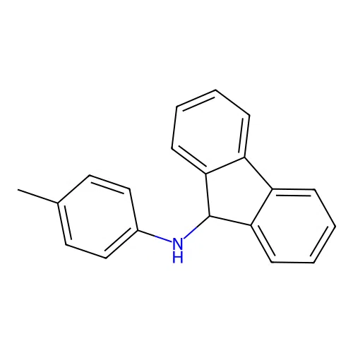 9H-Fluoren-9-amine, N-(4-methylphenyl)- structure