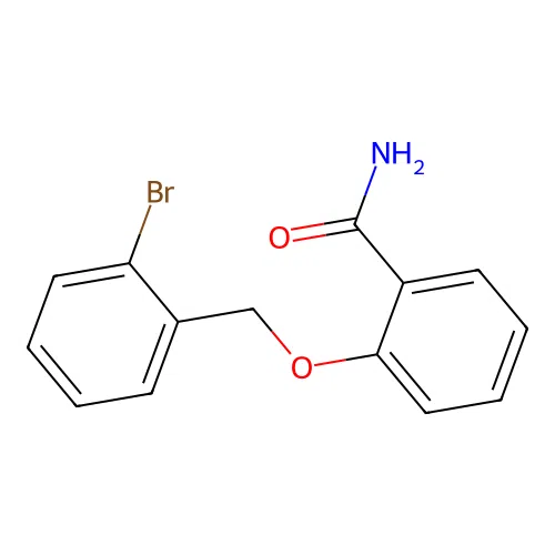 2-((2-Bromobenzyl)oxy)benzamide structure