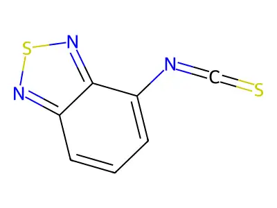 2,1,3-Benzothiadiazol-4-yl isothiocyanate structure