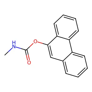 9-Phenanthryl N-methylcarbamate structure