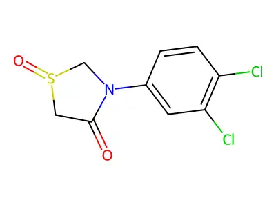 3-(3,4-Dichlorophenyl)-1-oxo-1,3-thiazolidin-4-one structure