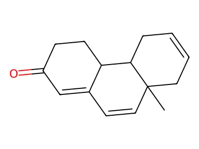 8A-Methyl-2,3,4,4A,4B,5,8,8A-octahydro-2-phenanthrenone structure