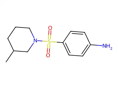 4-[(3-Methylpiperidin-1-yl)sulfonyl]aniline structure