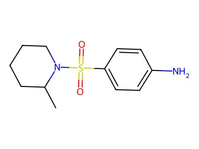 4-[(2-Methylpiperidin-1-yl)sulfonyl]aniline structure