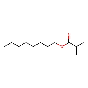 Octyl isobutyrate structure