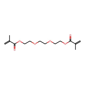 Triethylene Glycol Dimethacrylate structure