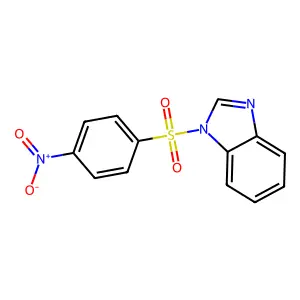 1H-Benzimidazole, 1-[(4-nitrophenyl)sulfonyl]- structure