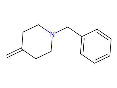 1-Benzyl-4-methylenepiperidine structure