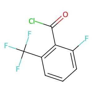 2-Fluoro-6-(trifluoromethyl)benzoyl chloride structure
