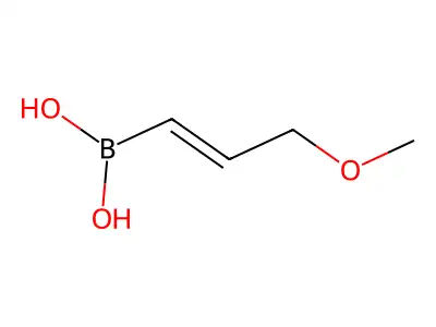 3-Methoxy-1-propenylboronic acid structure