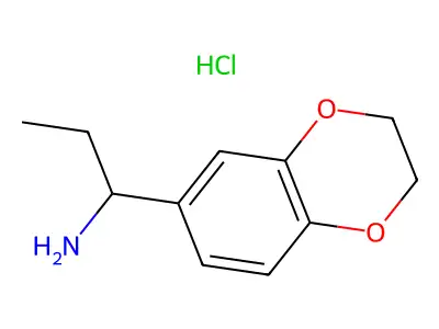 1-(2,3-Dihydro-benzo[1,4]dioxin-6-yl)-propylamine structure