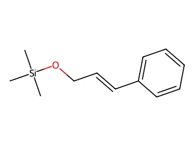 1-Phenyl-3-trimethylsilyloxy-1-propene structure