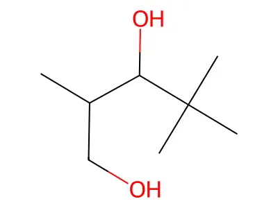 2,4,4-Trimethylpentane-1,3-diol structure