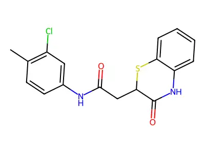 C17H15ClN2O2S structure