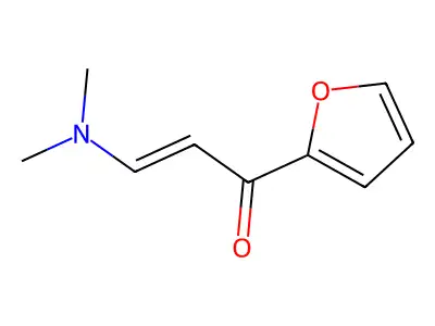 2-Propen-1-one, 3-(dimethylamino)-1-(2-furanyl)- structure