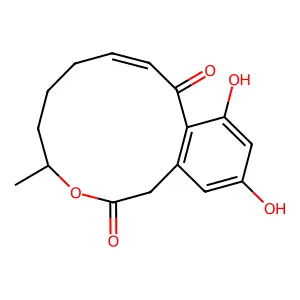 (S)-10,11-Dehydrocurvularin structure