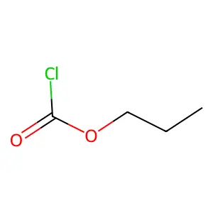 Propyl chloroformate structure
