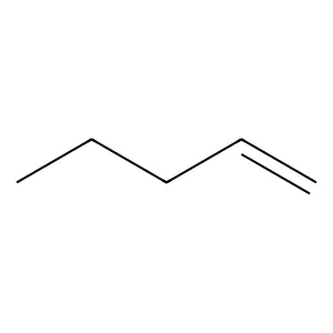 1-Pentene structure