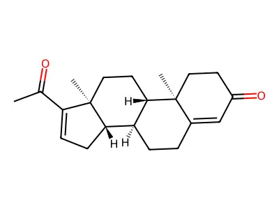 Pregna-4,16-diene-3,20-dione structure