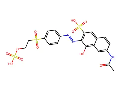 Reactive orange structure