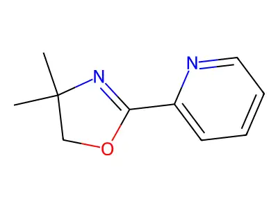 Pyridine, 2-(4,5-dihydro-4,4-dimethyl-2-oxazolyl)- structure