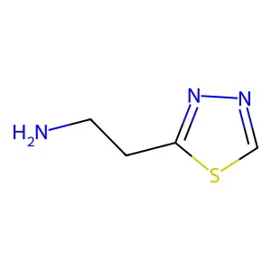 2-Ethylamino-1,3,4-thiadiazole structure