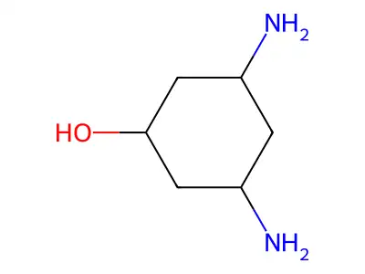3,5-Diaminocyclohexan-1-ol structure