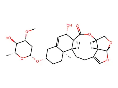 Cynapanoside A structure