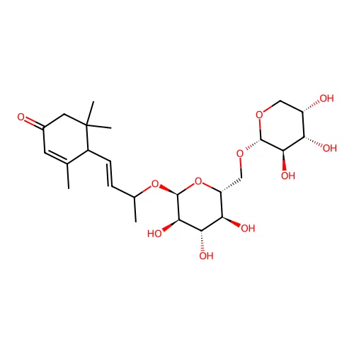 Pneumonanthoside structure