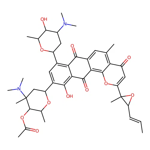 Pluramycin A structure