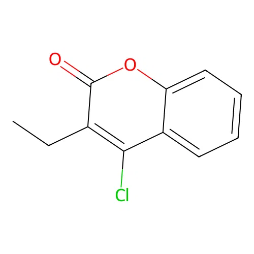 4-Chlor-3-ethyl-cumarin structure