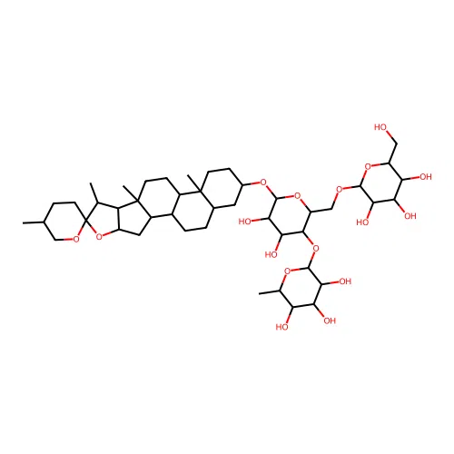 Deglucoparillin structure