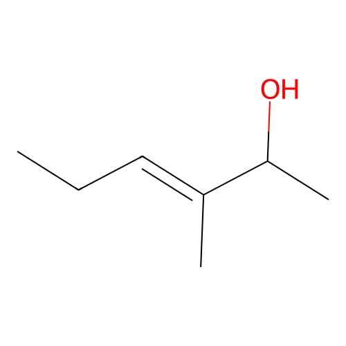 3-Methyl-3-hexen-2-ol structure