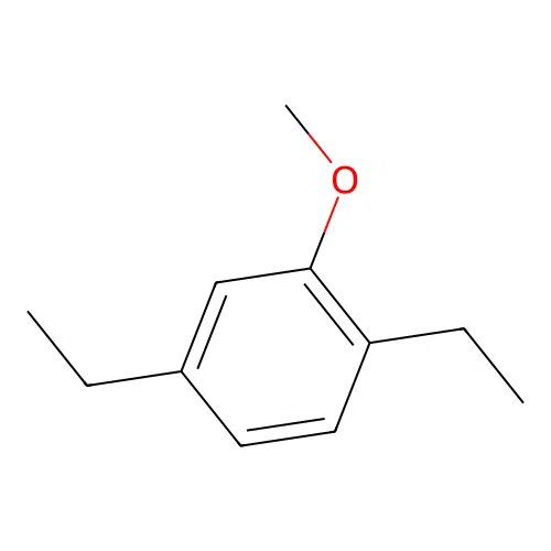 1,4-Diethyl-2-methoxybenzene structure